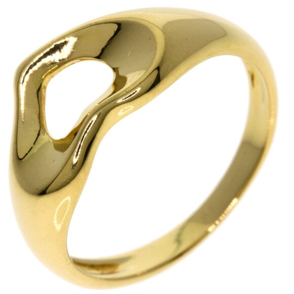 TIFFANY 18k Gold Heart Ring - Picture 2 of 10